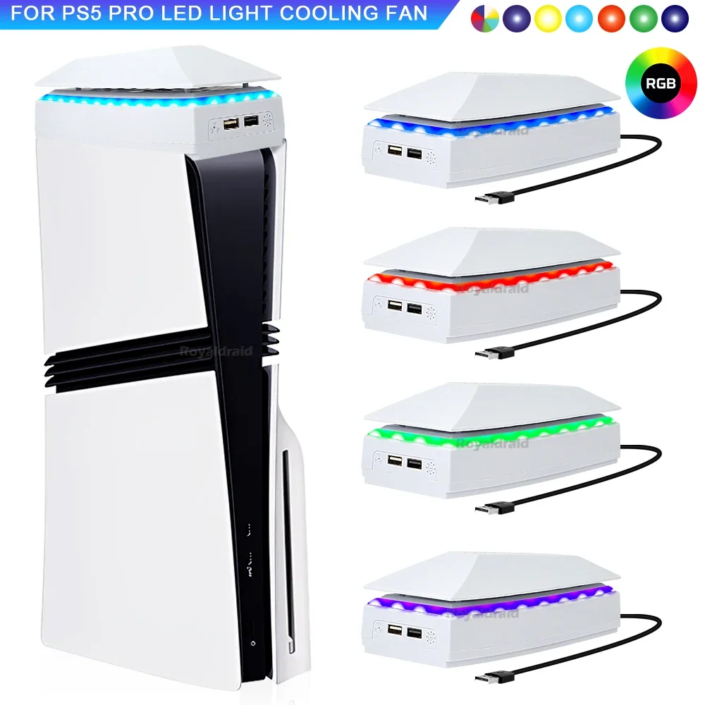 Gaming Console Latest - Ventilador de Refrigeración Superior para PS5