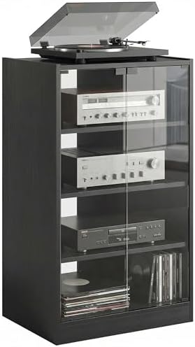 Gaming Console Cabinet - Mueble para Equipos Multimedia, Mueble Estéreo