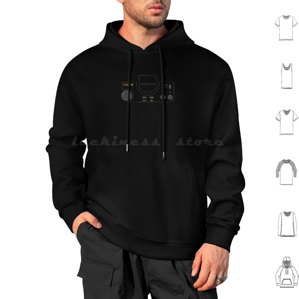 Gaming Console In 90S - Turbo Pad Sudadera con capucha de
