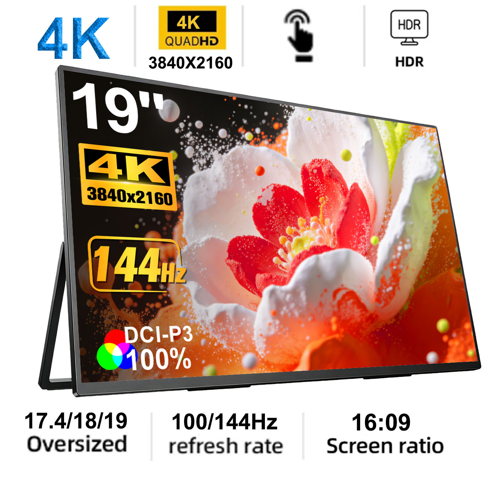 Gaming Console Connect With Phone - Monitor Portátil para Juegos 4K de