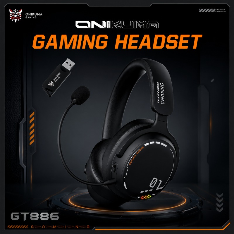 Gaming Console Apple - ONIKUMA GT886 auriculares inalámbricos con Bluetooth