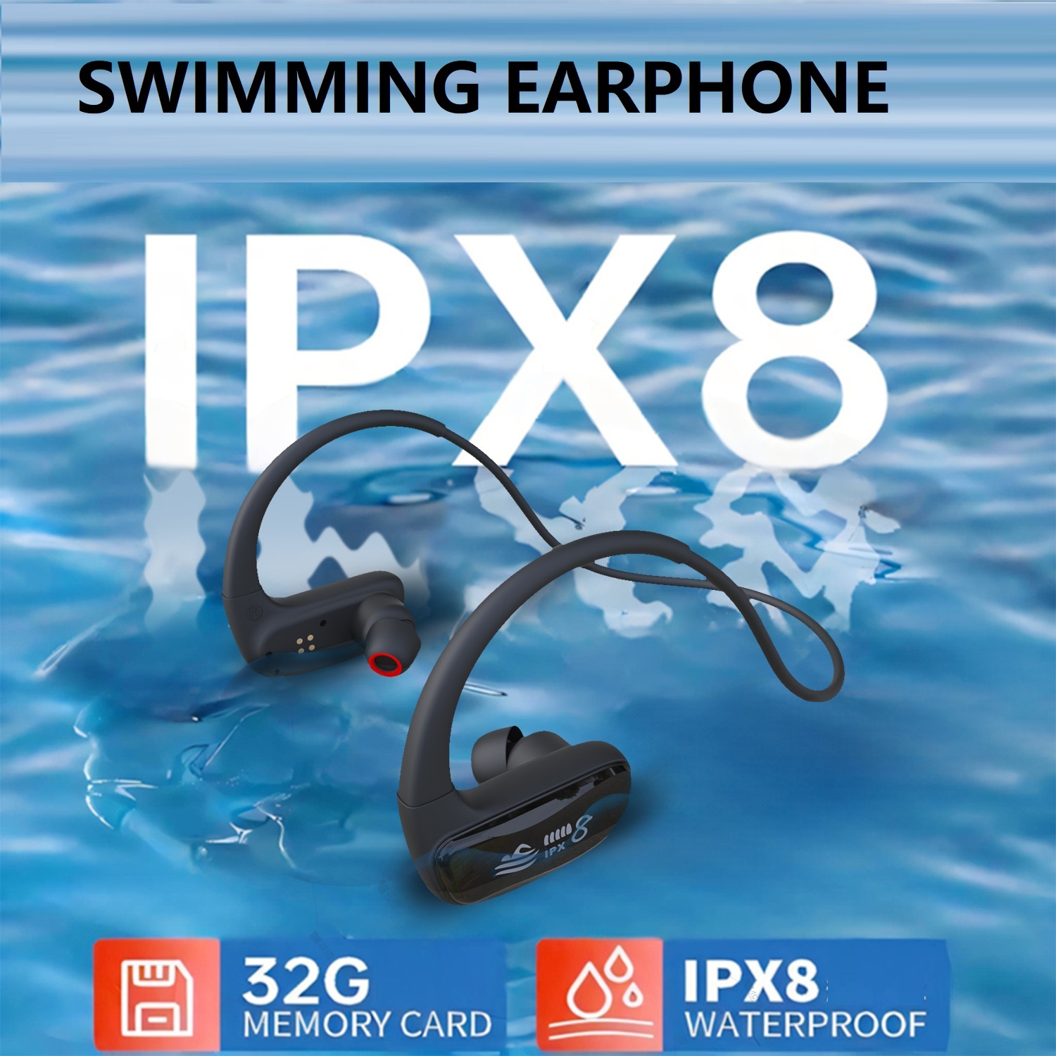 Gaming Console For Your Phone - Auriculares para nadar, reproductor de música
