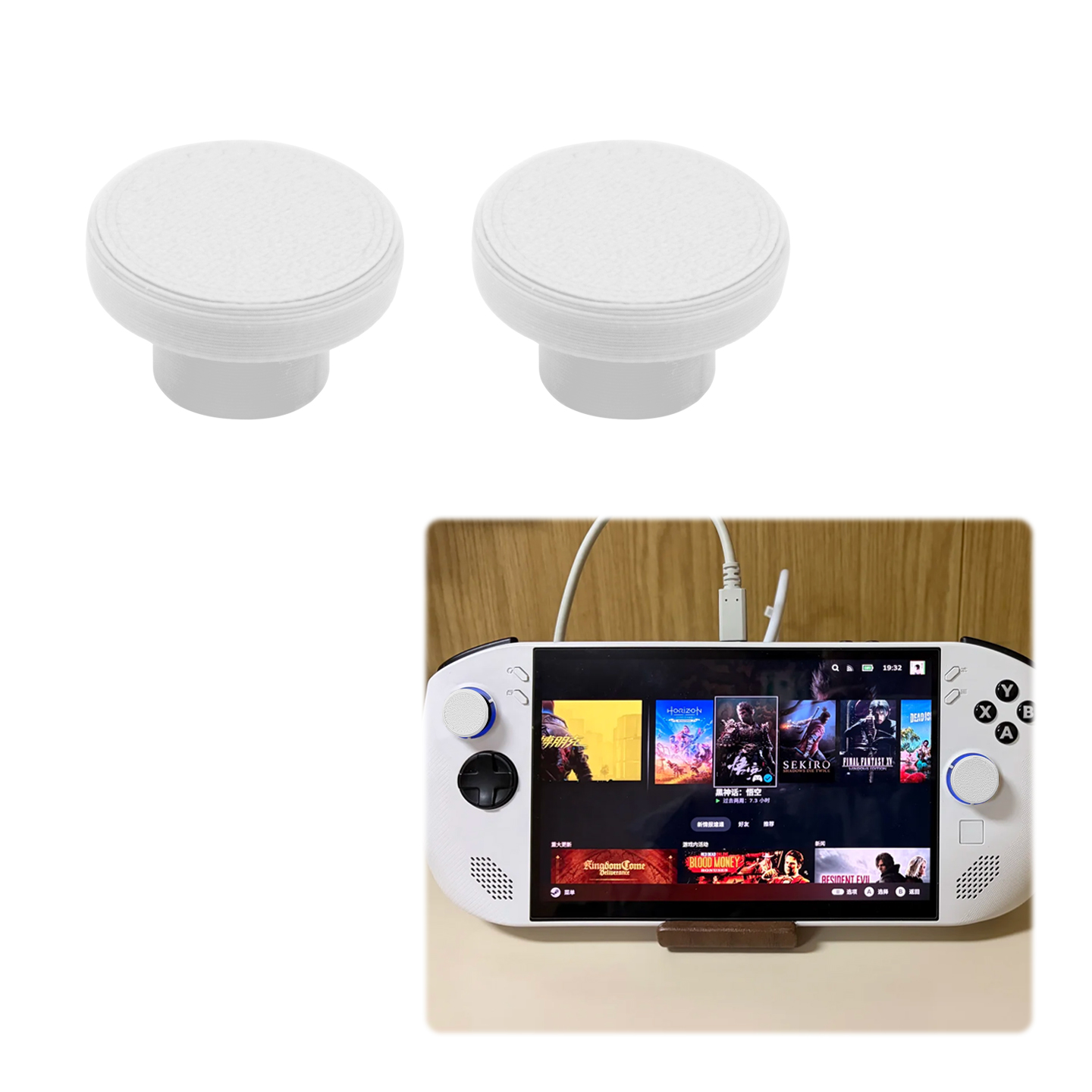 Gaming Console Legion - Repuestos de tapas de joystick para