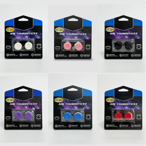 Thumb Grip Joystick - 2 piezas de empuñaduras de silicona
