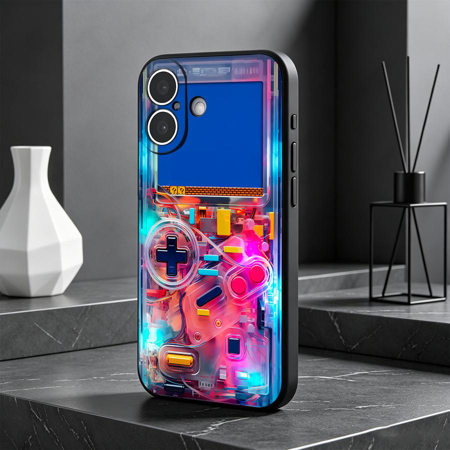 Gaming Console Apple - Funda Protectora para Teléfono con Diseño