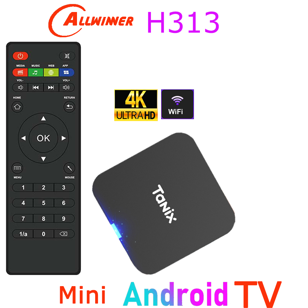 Tanix TX1 Android TV Box Allwi - Gaming Console Tv Stand reseña y precio