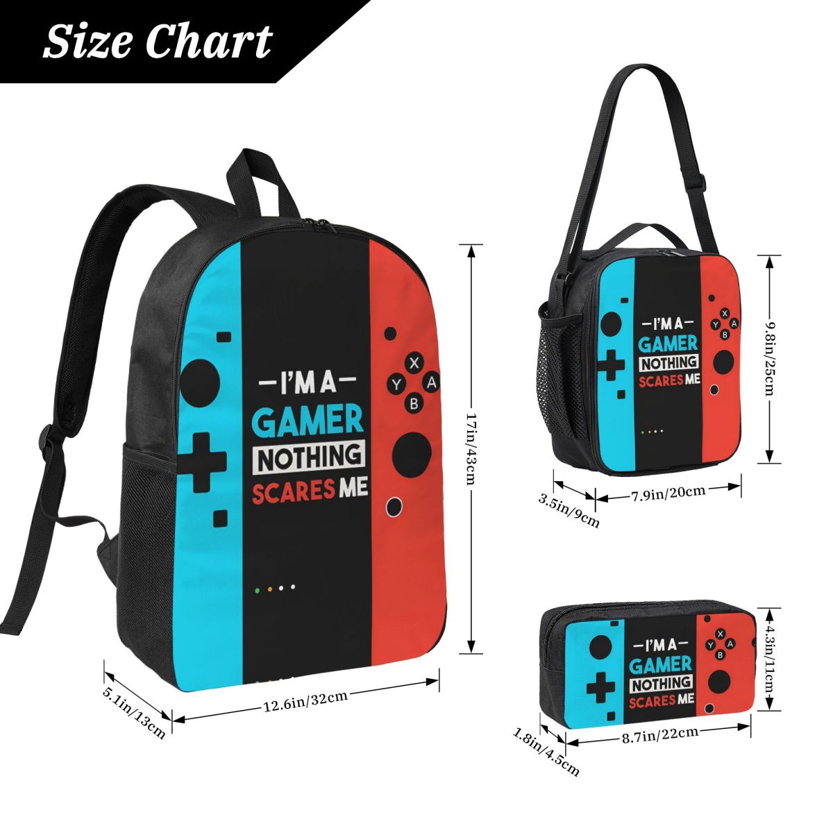 3pecs/set Mochila para consola - Gaming Console In 90S reseña y precio