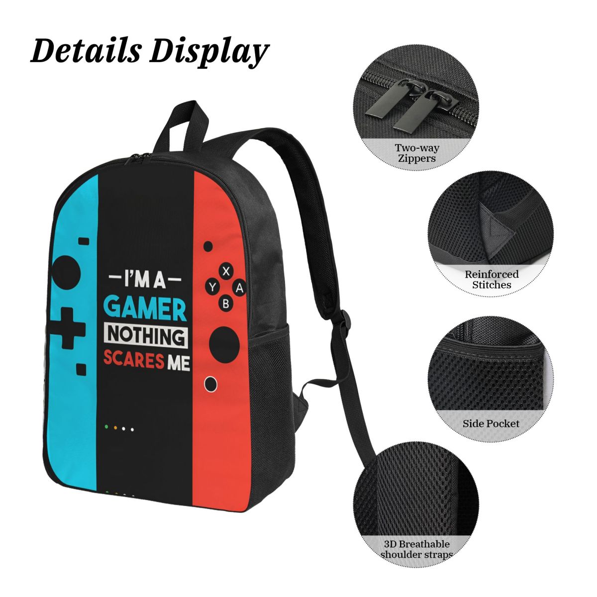 3pecs/set Mochila para consola - Gaming Console In 90S reseña y precio