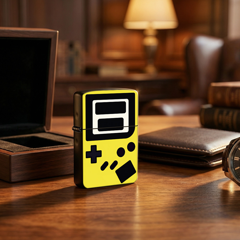 Encendedor Retro con Diseño de - Retro.Gaming Console Yellow reseña y precio