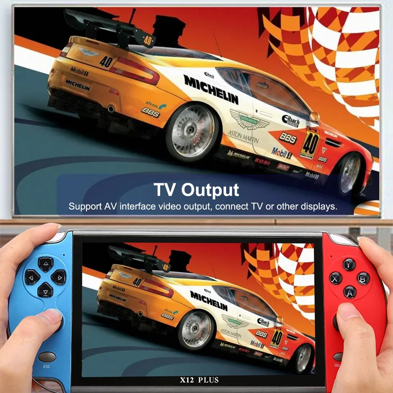Consola de juegos portátil X12 - Gaming Console X12 reseña y precio