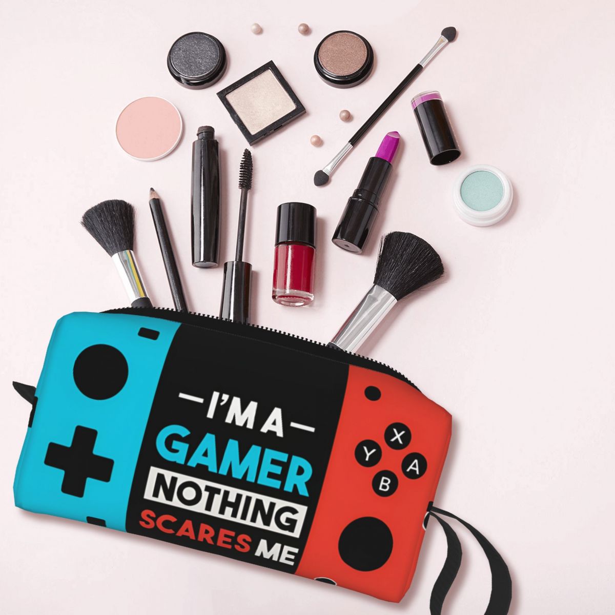Bolsa de maquillaje para conso - Gaming Console In 90S reseña y precio