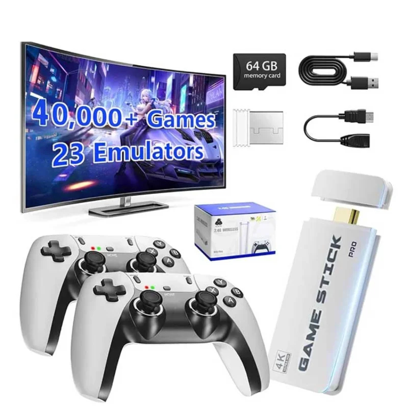 M15 4K TV Game Stick 64GB Cons - Gaming Console Tv Stand reseña y precio