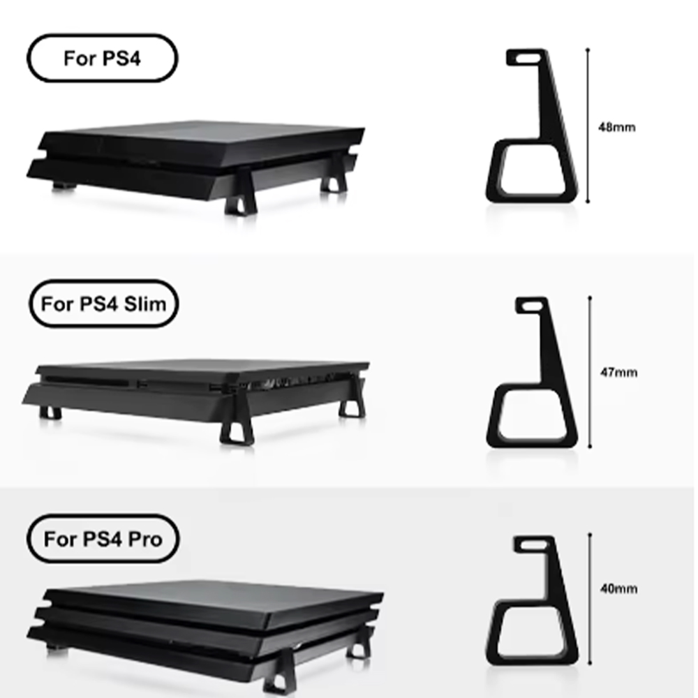 1 Juego para PS4 Slim Pro pies - Gaming Console Tv Stand reseña y precio