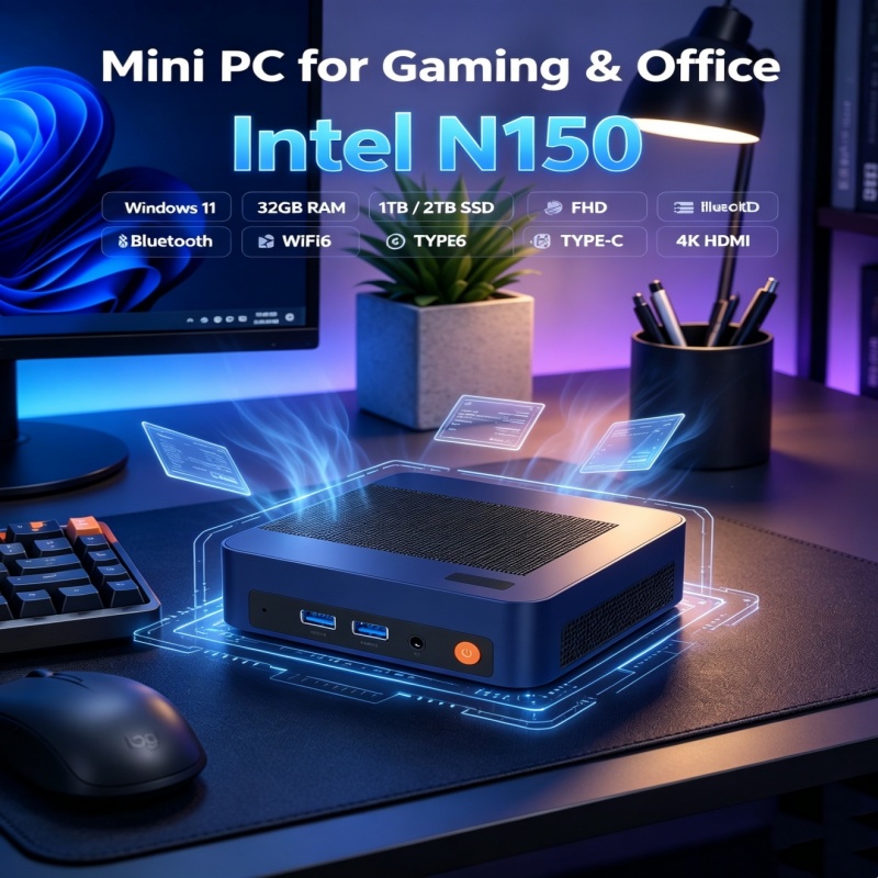 Mini PC Valiant Core N150 2026 - Gaming Console Windows reseña y precio