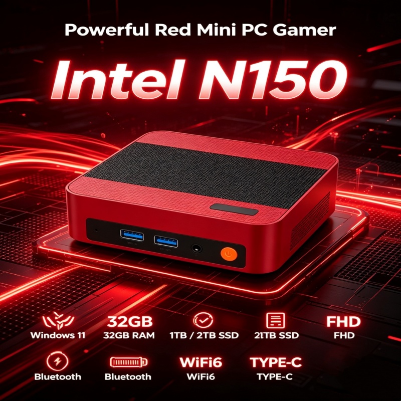 Mini PC Valiant Core N150 2026 - Gaming Console Windows reseña y precio