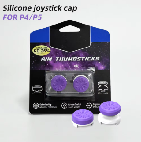 2 piezas de empuñaduras de sil - Thumb Grip Joystick reseña y precio