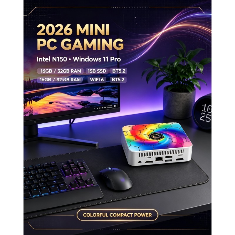Mini PC Snug Core N150 2026, W - Gaming Console Windows reseña y precio