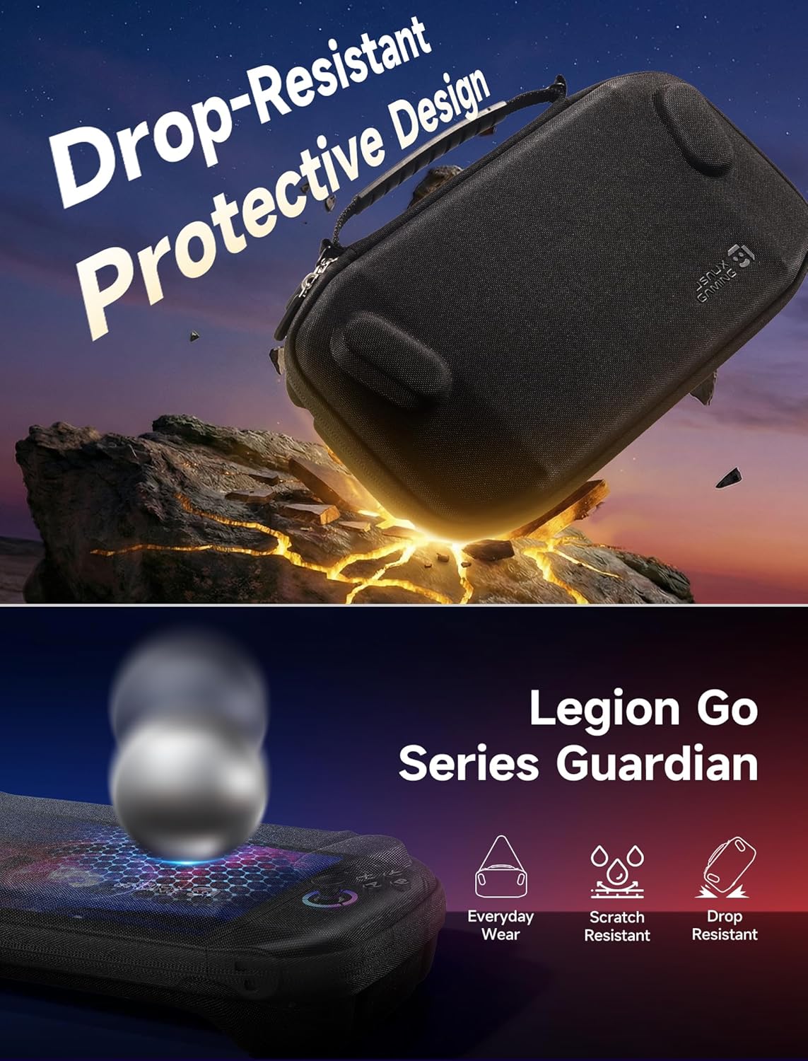 Estuche para Lenovo Legion Go  - Gaming Console Legion reseña y precio