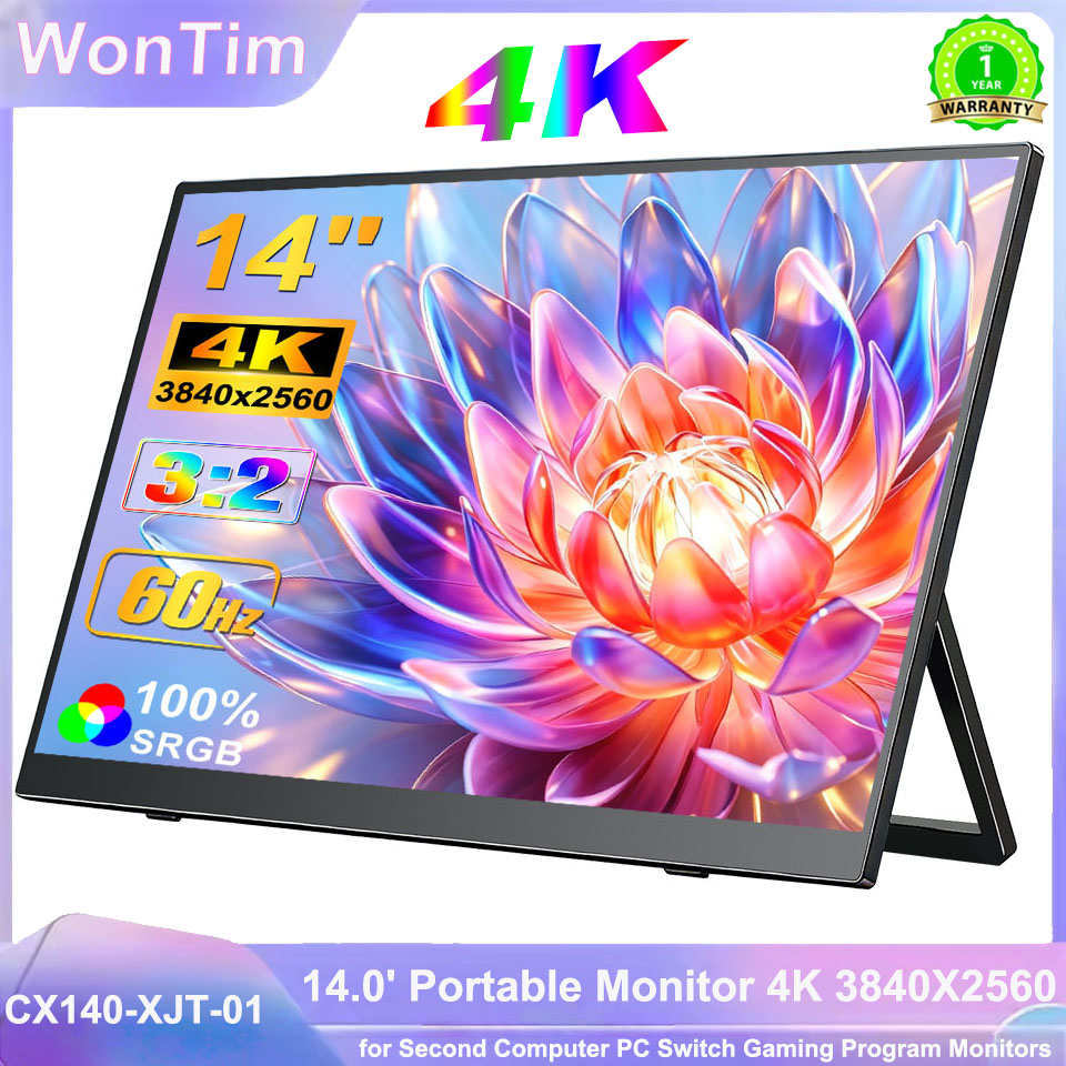 Monitor Portátil WonTim de 14' - Gaming Console Connect With Phone reseña y precio