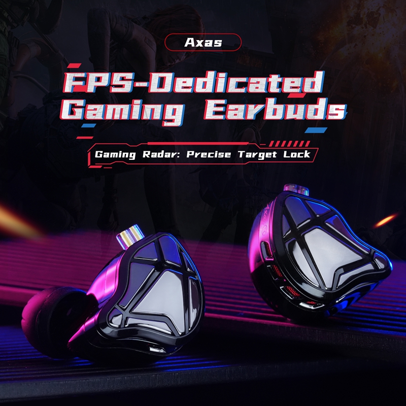    Auriculares KZ Axas FPS Ga - Gaming Console For Your Phone reseña y precio